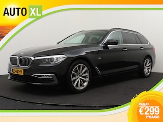 BMW 5-serie Touring 520d Luxury Line Trekhaak Leder-Sportstoelen 18'LMV
