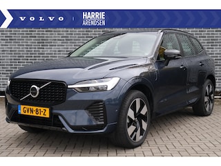 Volvo XC60 2.0 T6 Plug-in hybrid AWD Ultra Dark | Adaptive Cruise Control | Intellisafe Surround | 360 Camera | Elektr. verstelbare voorstoelen + geheugen | Stoelverwarming voor + achter | Verwarmd stuurwiel | Trekhaak | Lederen dashboard | Head-up display | Parkeersensoren voor + achter | Harman Kardon Audio | Elektr. bedienbaar schuif-\-kanteldak | Google services | Adaptieve LED koplampen |