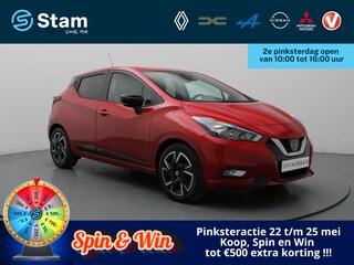 Nissan Micra 90pk IG-T N-Design Aico | Cruise | Navi | Parkeersens. achter