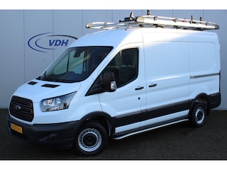 Ford Transit 290 2.0-105pk TDCI L2H2 Ambiente. Compleet ingerichte Ford Transit ! Camera, pdc v+a, airco, ladder achterd., opstaptrede met trekhaak, imperiaal met ladder, omvormer naar 220V, etc etc.