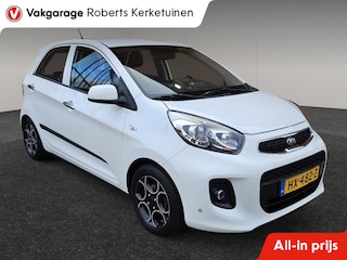 Kia Picanto 1.2 CVVT DynamicLine Clima Half leder Velgen 5 zits