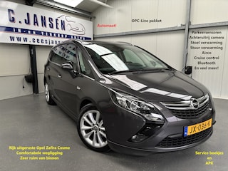 Opel Zafira Tourer 1.4 Cosmo 7p. OPC line pakket - Automaat! | Electronic climate controle | Parkeersensor voor en achter | Stuurwiel verwarmd