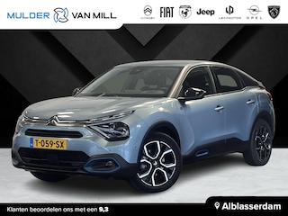 Citroën C4 Shine 50kWh EV 136pk AUTOMAAT | UNIEKE KM-STAND! | LEDER | ADAPTIVE CRUISE | NAVI | STOEL+STUURVERW. | APPLE CARPLAY / ANDROID AUTO | CAMERA | CLIMA | DAB+