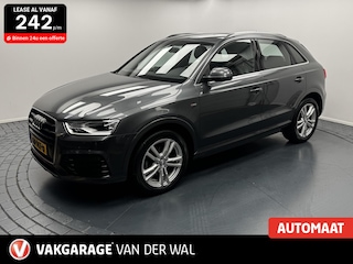 Audi Q3 2.0 TDi quattro S-Line Automaat-Trekhaak-Navigatie-Cr.contr-Clima-Parkeersensoren-Leder-Lm18''velgen