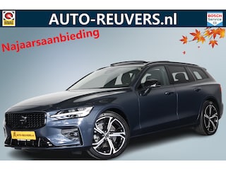 Volvo V60 2.0 B4 Ultimate Dark Panorama / Opendak /Leder / HUD / Pilot Assist / HarmanKardon / CarPlay