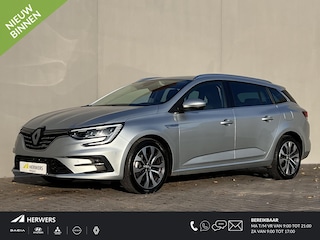 Renault Mégane Estate 1.6 Plug-In Hybrid 160 Techno / Dealer onderhouden / EAER 51 km / Navigatie / HUD / Stuur- en stoelverwarming / Apple Carplay Android / 17" LM wielen / Camera / Parkeerassistent /