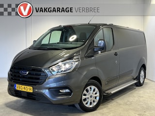 Ford Transit Custom 300 2.0 TDCI L2H1 Limited | Navigatie/Android/Apple Carplay | Trekhaak | Laadruimte Inrichting | Lichtmetalen 16" | Parkeersensoren Voor en Achter | Cruise Control | Airco |