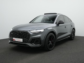 Audi Q5 55 TFSI e 367 pk S-tronic S edition / S-Line | Panoramadak | Luchtvering | Leder/alcantara (rood gestikt) | Rondomzicht camera | Geheugenstoel | Bang & Olufsen | Matrix LED