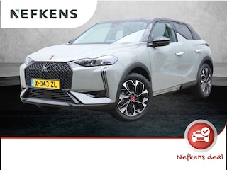 DS 3 E-Tense Performance Line+ 54 kWh | Warmtepomp | Dodehoek detectie| Navigatie full map | Achteruitrijcamera | Apple Carplay / Android auto |