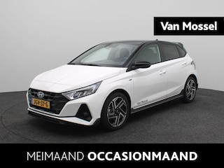 Hyundai i20 1.0 T-GDI N Line | DCT7 | Stoel\Stuurverwarming | Adaptieve Cruise Control | Apple Carplay/Android Auto | Sportief Geluid!! | N-Line Spoiler!! |