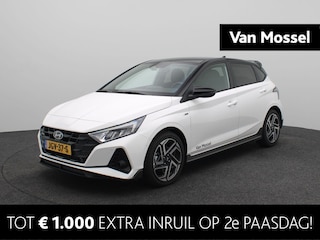 Hyundai i20 1.0 T-GDI N Line | DCT7 | Stoel\Stuurverwarming | Adaptieve Cruise Control | Apple Carplay/Android Auto | Sportief Geluid!! | N-Line Spoiler!! |
