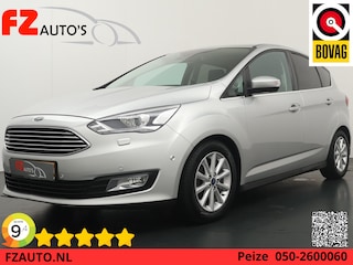 Ford C-MAX 1.5 Titanium Automaat - Elektrische achterklep - Stoelverwarming - Navigatie - Elektrisch verst. stoel