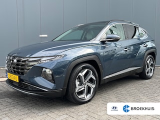 Hyundai Tucson 1.6 T-GDI 265pk PHEV Premium Sky 4WD | Leder | Climate | Keyless | Navigatie | Elek. Klep | Full - Led | 360 Camera | KRELL Audio | Elek. Stoelen | 19" Lichtmetaal | Winterpakket | Stoelventilatie | Panoramadak | Dodehoekdetectie | Adapt. Cruisecontrol | Parkeer Assistent | 1e Eigenaar
