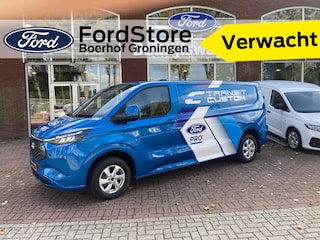 Ford Transit Custom 340 L2H1 Limited 65 kWh | Stickers worden verwijderd | Trekhaak | Achteruit Rijcamera