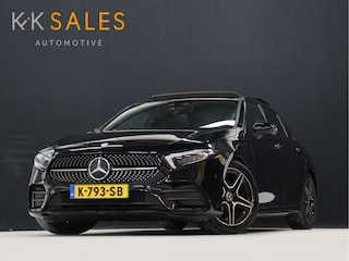 Mercedes-Benz A-klasse 180 Business Solution AMG [SCHUIFKANTELDAK, CAMERA, PDC 360, MEMORY SEATS, CRUISE CONTROL, STOELVERWARMING, SFEERVERLICHTING, BLUETOOTH TELEFOON, NIEUWSTAAT]