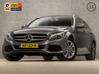 Mercedes-Benz C-klasse Estate 350 e AMG Sport 279Pk Automaat (NAVIGATIE, LUCHTVERING, LEDER, STOELVERWARMING, ELEK SPORTSTOELEN, GETINT GLAS, CAMERA, SFEERVERLICHTING)