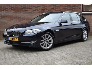 BMW 5-serie Touring 528i High Executive '12 Pano Xenon Leder Clima Cruise Inruil mogelijk