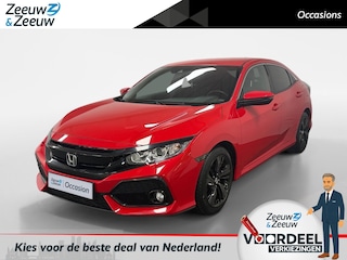 Honda Civic 1.0 i-VTEC Elegance AIRCO NAVIGATIE BLUETOOTH STOELVERWARMING CRUISE CONTROL ACHTERRUIT RIJ CAMERA PARKEERSENSOREN VOOR/ACHTER LM VELGEN ZEER MOOIE AUTO