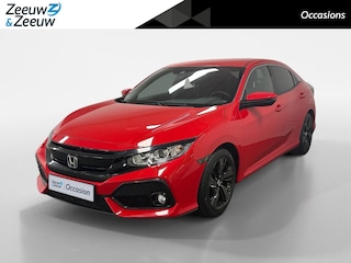 Honda Civic 1.0 i-VTEC Elegance AIRCO NAVIGATIE BLUETOOTH STOELVERWARMING CRUISE CONTROL ACHTERRUIT RIJ CAMERA PARKEERSENSOREN VOOR/ACHTER LM VELGEN ZEER MOOIE AUTO
