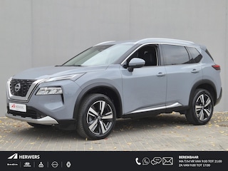 Nissan X-Trail 1.5 MHEV 163pk Tekna Automaat / HUD / Trekgewicht 2000 Kg / Elektrische achterklep / Apple Carplay Android Auto / Stuur-, Stoel en Achterbankverwarming / Adaptief CC / Rondomzicht camera / Voorruit verwarming /