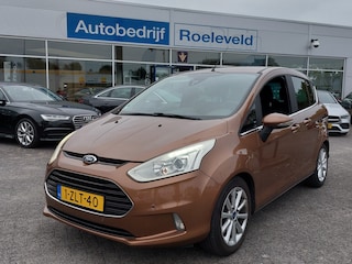 Ford B-MAX 1.0 EcoBoost 101pk Titanium | Navi | Clima | Cruise | Bluetooth Carkit+Streaming | Licht+Regensensor | Pdc V+A+Assist+Camera | Mistlampen | 16''lm | Voorruitverwarming | Trekhaak