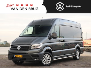 Volkswagen Crafter 35 2.0 TDI 177 pk Automaat L3H3 Exclusive | Dubbele schuifdeur | LED | ACC | Alarm | Navigatie | Camera | PDC | 17" Lm velgen | Winterpakket |