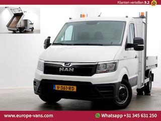 MAN TGE 5.180 2.0 177pk E6 L2H1 Kipper Dubbel Lucht Trekhaak 3500kg 06-2018