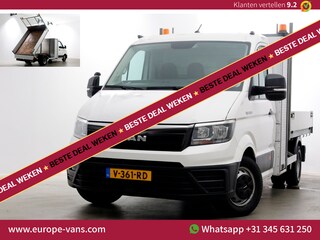 MAN TGE 5.180 2.0 177pk E6 L2H1 Kipper Dubbel Lucht Trekhaak 3500kg 06-2018