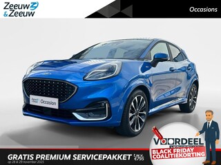 Ford Puma 1.0 EcoBoost Hybrid ST-Line X Vignale | Dealer onderhouden | Navigatie | Apple carplay & Android auto | Lederen bekleding | Winter pack | Trekhaak | Draadloos opladen | Parkeersensoren Voor en Achter | Achteruitrijcamera | B&O audio | 12 maanden garantie! |