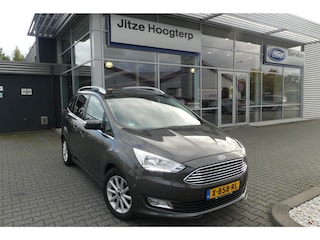 Ford C-MAX 1.5 Titanium 7p. CRUISE, CLIMA, TREKHAAK (1.300KG), WINTER PACK, CAMERA, PDC V&A, NAVI, APPLE CARPLAY, 119.132KM