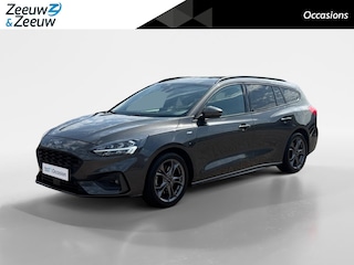 Ford Focus Wagon 1.0 EcoBoost Hybrid ST-Line | Dealer Onderhouden | Elektrisch bedienbare Trekhaak | Apple Carplay & Android Auto | Head up Display | Winter Pack | Achteruitrij Camera | Parkeersensoren Voor en Achter | Cruise Control