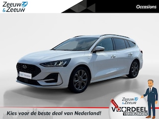Ford Focus Wagon 1.0 EcoBoost Hybrid ST Line | Zeer nette auto | Navigatie | Apple carplay & Android auto | Winter pack | Parkeersensoren voor en achter | Cruise control | DAB | Bluetooth | Privacy glas |