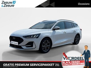Ford Focus Wagon 1.0 EcoBoost Hybrid ST Line | Zeer nette auto | Navigatie | Apple carplay & Android auto | Winter pack | Parkeersensoren voor en achter | Cruise control | DAB | Bluetooth | Privacy glas |