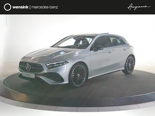 Mercedes-Benz A-klasse 180 Business Solution AMG | AMG Line Plus | Nightpakket | Panoramaschuifdak | Head-up display | Stoelverwarming voor| 360° camera | Dodehoekassistent |