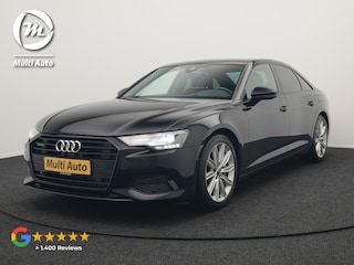 Audi A6 Limousine 50 TFSI e quattro 2X S Line Plug In Hybrid 299pk Dealer O.H PHEV | Panodak | Trekhaak Af Fabriek | Head Up | Apple Carplay | Lederen Sportstoelen Verwarmd | Keyless | Cruise Control | Virtual | Navigatie | DAB |