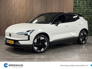Volvo EX30 Single Motor Extended Range Ultra | 360° 3D Camera | Panoramadak | Harman Kardon | Elektrische voorstoelen | Adaptieve Cruise Control | Stoel en Stuurwielverwarming | Crystal White | Pilot Assist | BLIS Dode Hoek Detectie | Keyless Drive | Parkeersensoren