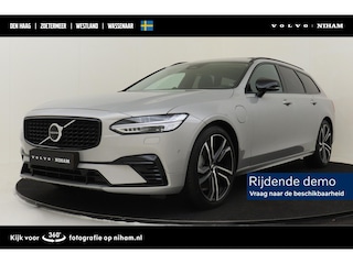 Volvo V90 T6 PLUG-IN HYBRID AWD ULTIMATE DARK *FULL OPTIONS!* -PANO.DAK|BOWERS&WILKINS|GEVENT.LEDER+MASSAGE|LUCHTVERING|360°CAM|20"