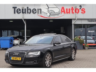 Audi A8 4.2 FSI quattro Pro Line+ (NL auto), Schuif- kanteldak, Lederen interieur, Cruise control, Lane Control, Stoel ventilatie, Stoel verwarming