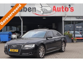 Audi A8 4.2 FSI quattro Pro Line+ (NL auto), Schuif- kanteldak, Lederen interieur, Cruise control, Lane Control, Stoel ventilatie, Stoel verwarming