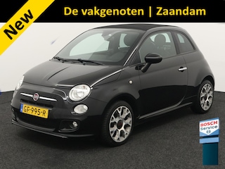 Fiat 500 0.9 TwinAir Turbo 500S Cabrio gt interiuer, Airco, Bluetooth, Elektronisch Stabiliteits Programma, Hill hold functie, Parkeersensoren achter, Stuur multifunctioneel, Sportstoel, Sportstuur compacte cabrio met een flinke dosis charme en karakter. Dankzij de pittige TwinAir Turbo motor (85 pk) is hij lekker vlot, zuinig én levendig om te rijden. De “500S” uitvoering geeft hem een