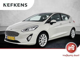 Ford Fiesta 1.0 Titanium 100pk | 1ste Eigenaar | Climate Control | Navigatie | Cruise Control | Achteruitrijcamera | Parkeersensoren Voor + Achter | 16" Lichtmetalen Velgen | Keyless Start | Apple Carplay/Android Auto |