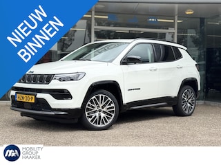 Jeep Compass 4xe 240 Plug-in Hybrid Electric Summit | Leer | Carplay | Winter pack | Safety Pack | Premium Pack | Panorama dak |