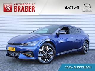 Kia EV6 GT-Line 77.4 kWh | Trekhaak | Stuur-/stoelverwarming + ventilatie | Camera rondom | Pano | Elek. stoelverstelling + achterklep | 19" LM | HUD |