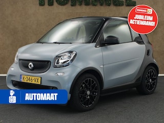 Smart Fortwo Cabrio 1.0 Turbo Pure - CRUISE CONTROL - PARKEERSENSOREN ACHTER - STOELVERWARMING - BLUETOOTH TELEFOONVOORBEREIDING - CLIMATE CONTROL - ELEKTRISCHE RAMEN - LICHTMETALEN VELGEN 16 INCH - NAVIGATIE