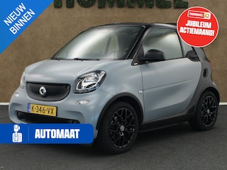 Smart Fortwo Cabrio 1.0 Turbo Pure - CRUISE CONTROL - PARKEERSENSOREN ACHTER - STOELVERWARMING - BLUETOOTH TELEFOONVOORBEREIDING - CLIMATE CONTROL - ELEKTRISCHE RAMEN - LICHTMETALEN VELGEN 16 INCH - NAVIGATIE