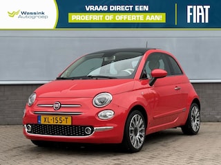 Fiat 500 1.2 69PK Lounge |City Steering | Parkeersensoren | Navigatie | Elektrische Ramen Voor | Schuif Kantel Dak