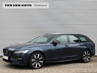 Volvo V90 T6 Plug-in hybrid AWD Ultimate Dark Automaat / Panoramadak / 360 graden camera / Volvo Alarm / Massagefunctie voorstoelen / 20" velgen