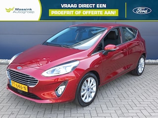 Ford Fiesta 1.0 EcoBoost 100pk Aut 5dr Titanium | Navigatie | Climate Control | Voorruit Verwarming | Camera Achter | Sensoren Voor & Achter |