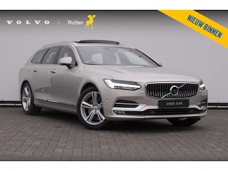 Volvo V90 T5 250PK AutomaatInscription / Stoelventilatie / Stoelmassage / BLIS / Adaptieve cruise control / Elektrische stoelen / stoel - en stuurwielverwarming / Keyless entry / 360 camera / Panoramadak / Bowers en wilkins audio /