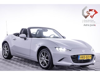 Mazda MX-5 1.5 SkyActiv-G 132 Exclusive-Line Bijna NIEUW | SLECHTS 2510km | *6 JAAR GARANTIE | LEDER | A. CAMERA | DEMO VOORDEEL € 9.500,-